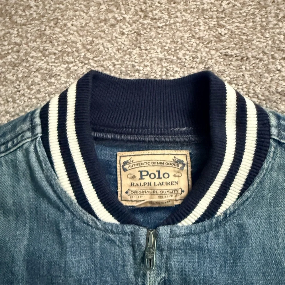 Polo by Ralph Lauren Blue Jean Jacket - Picture 4 of 5